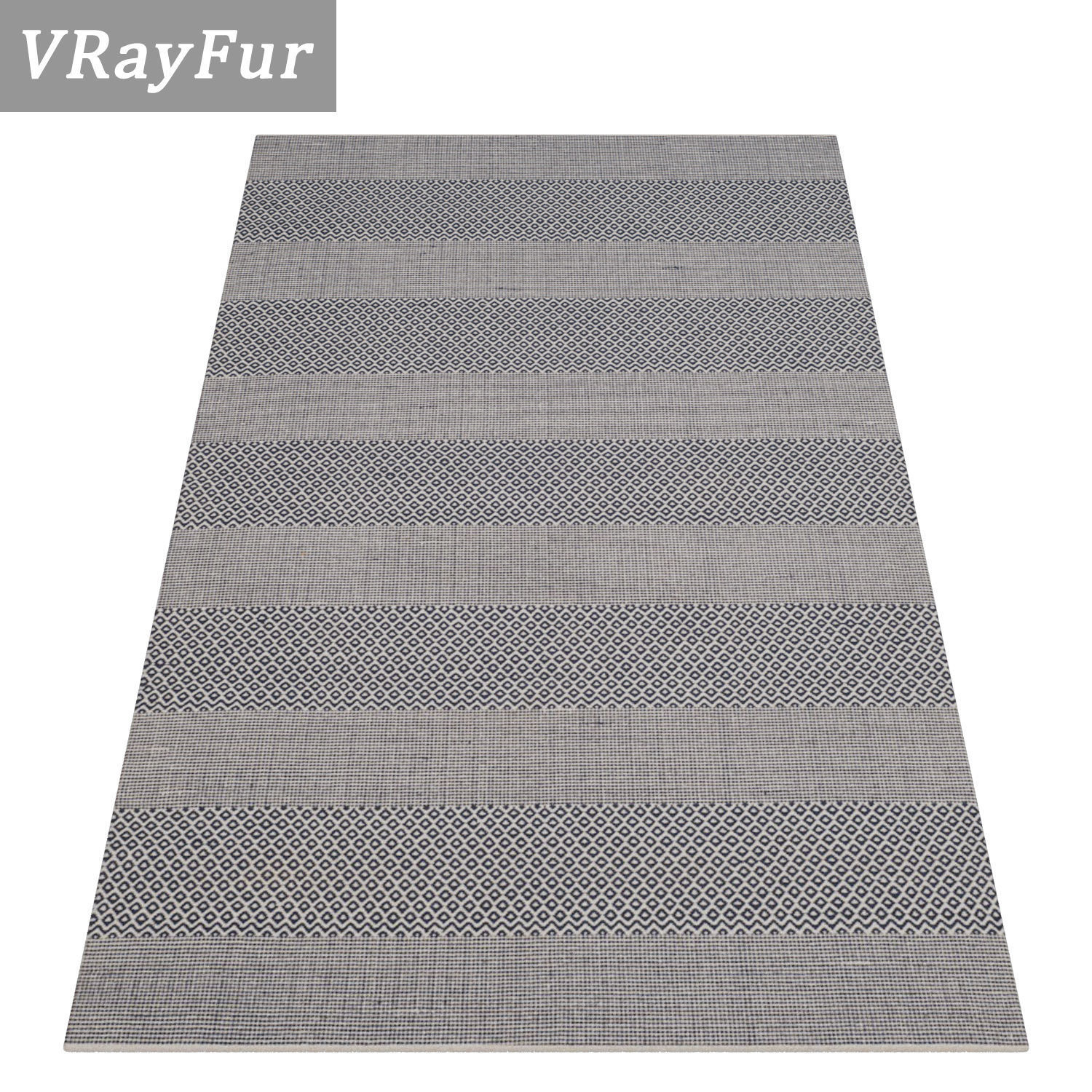 Rug Set 350 3D model_2
