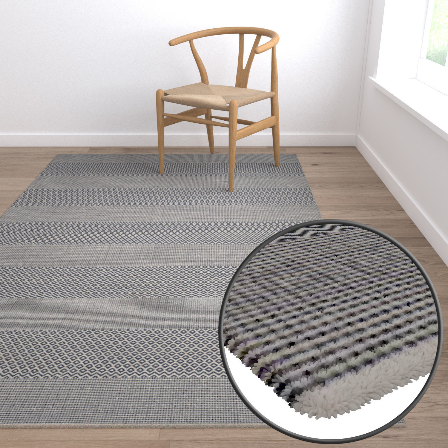 Rug Set 350 3D model_5