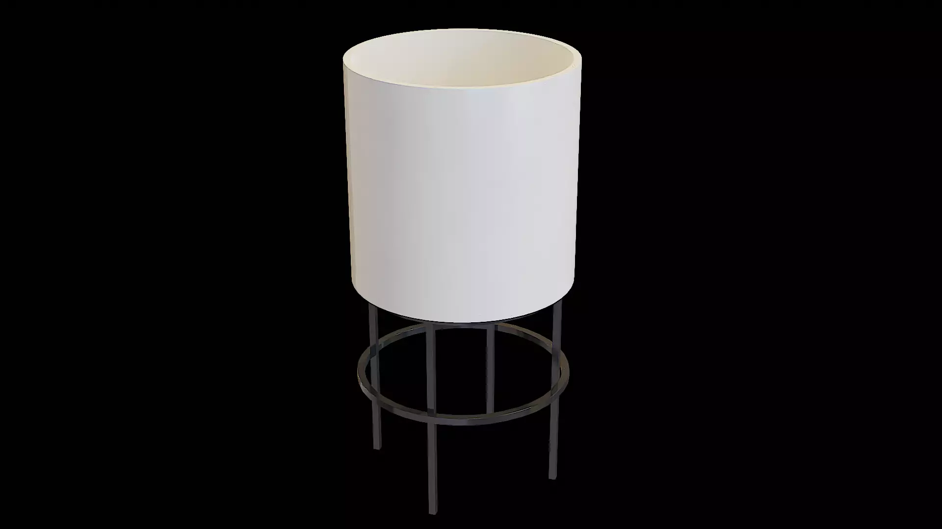 Plant Vase 01 Low-poly 3D model