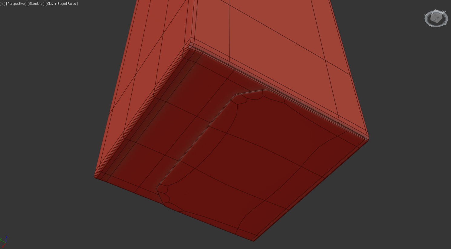 Milk Carton - 1 Liter Low-poly 3D model_16