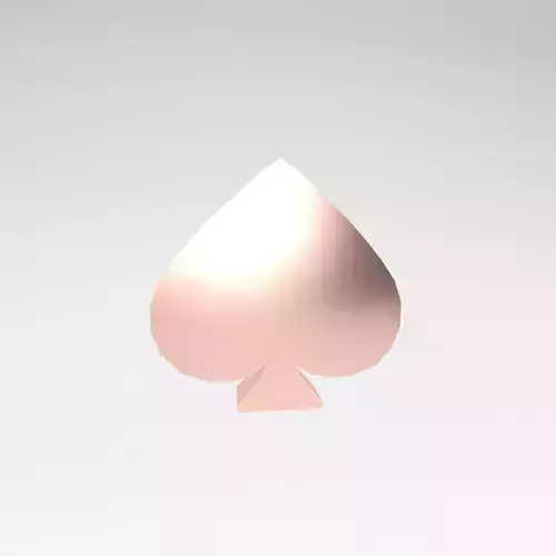 Poker Card Spade v1 004