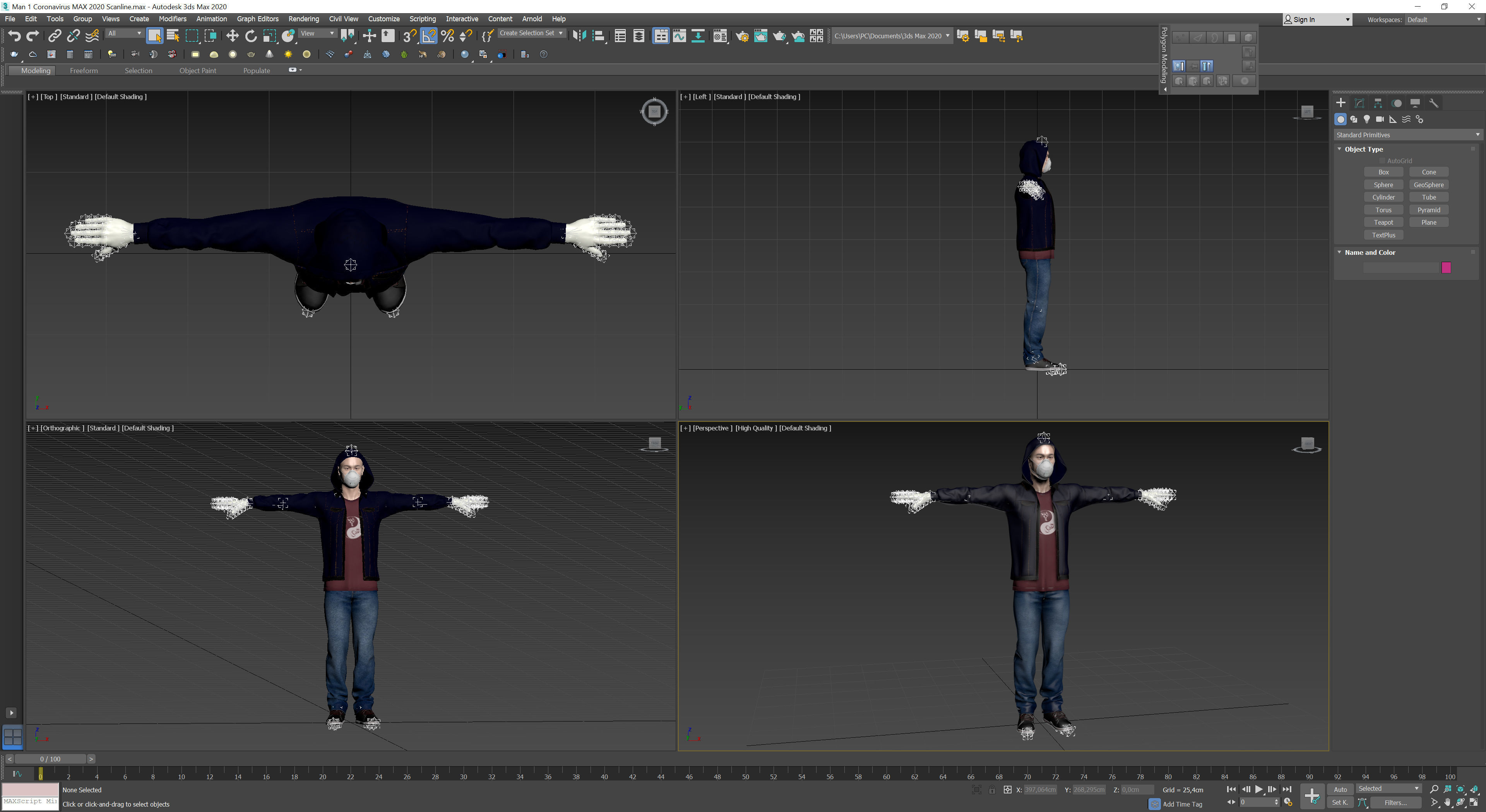 Man 1 Coronavirus 3D model_13