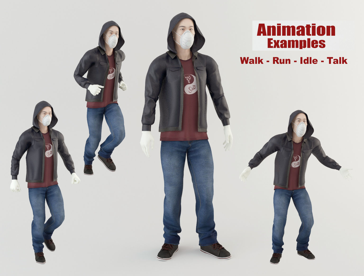 Man 1 Coronavirus 3D model_7