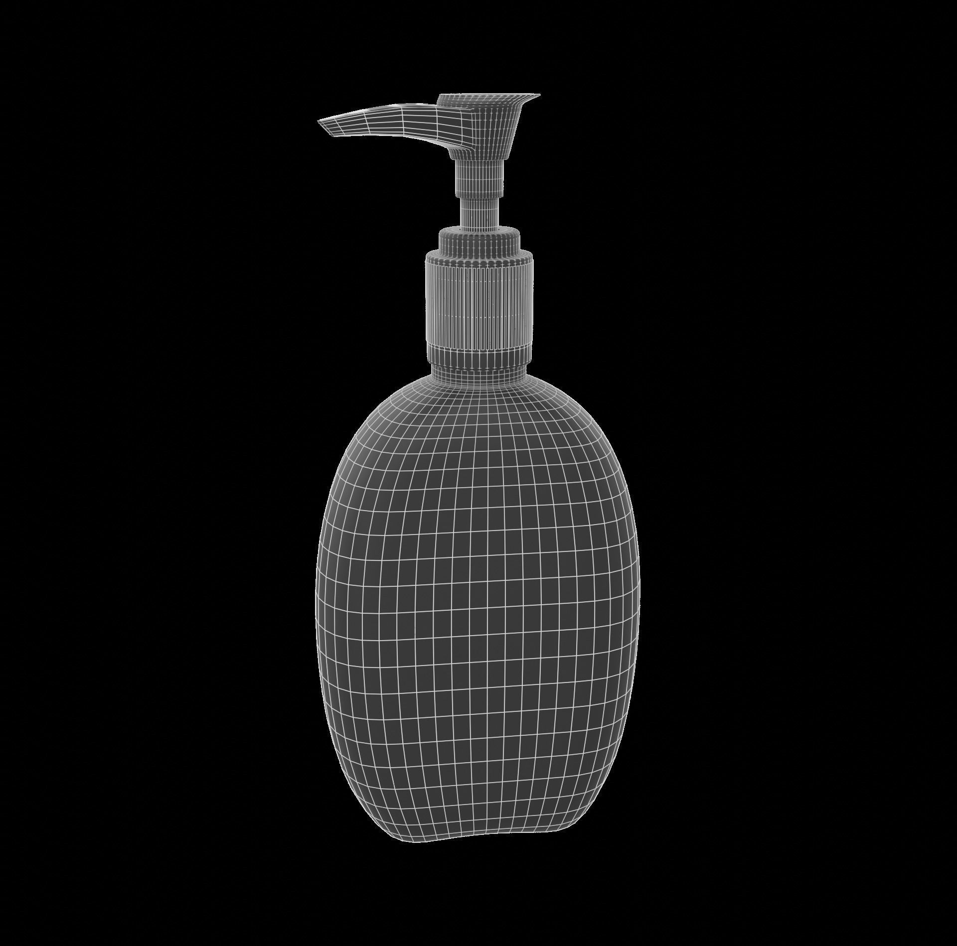 Dettol sanitizer Low-poly 3D model_2