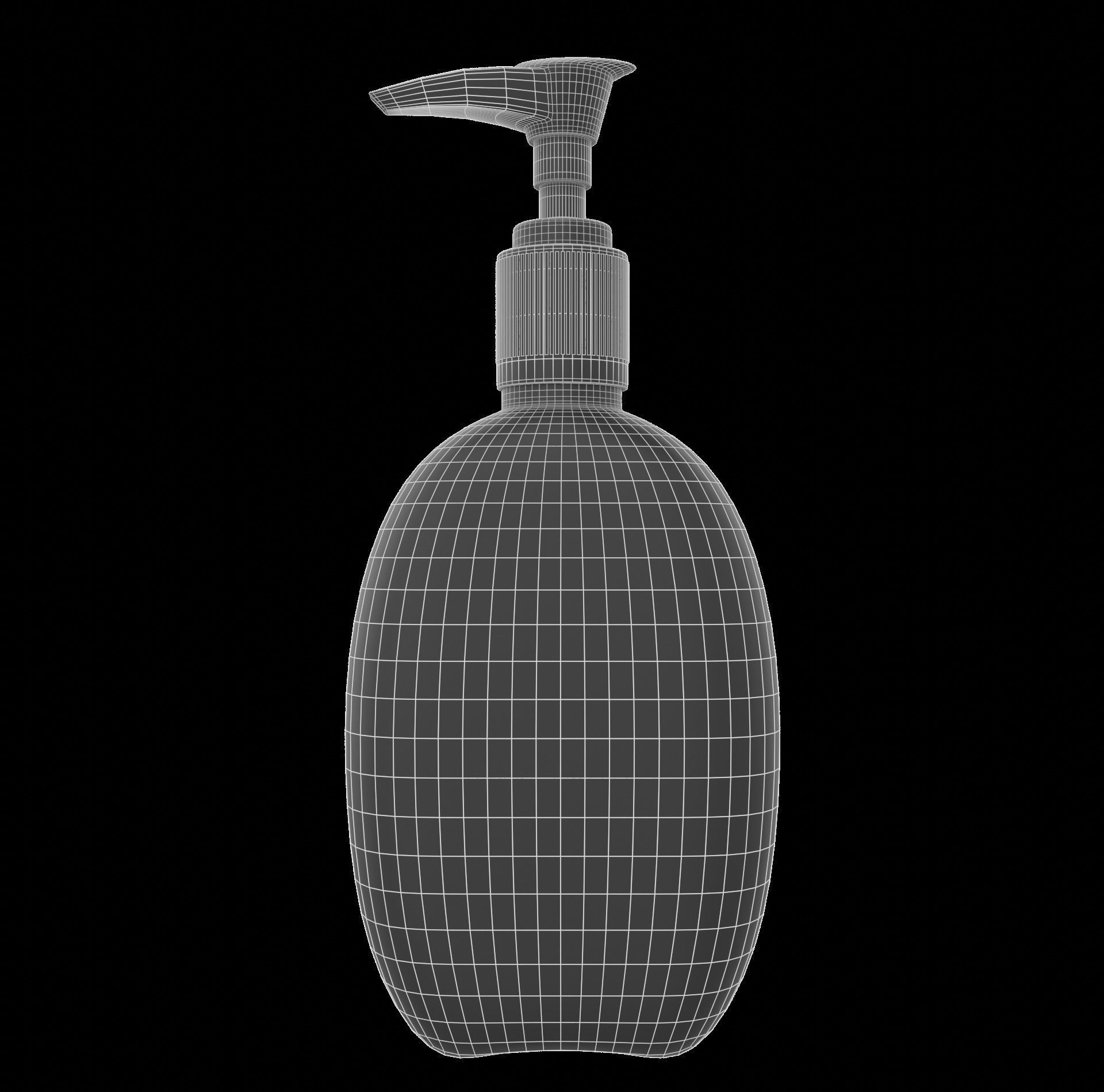 Dettol sanitizer Low-poly 3D model_4