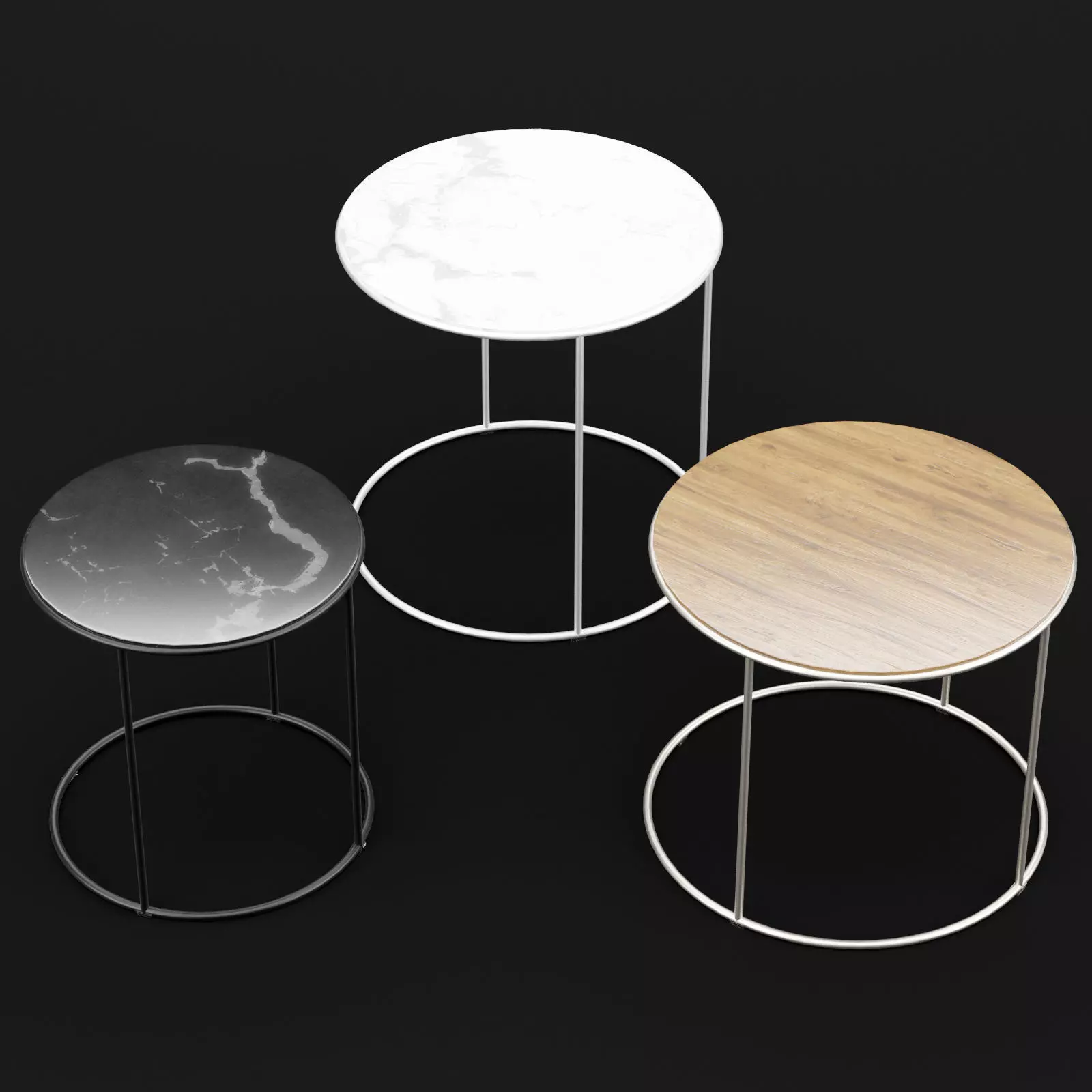 Petty cofe table BT design 3D model_0