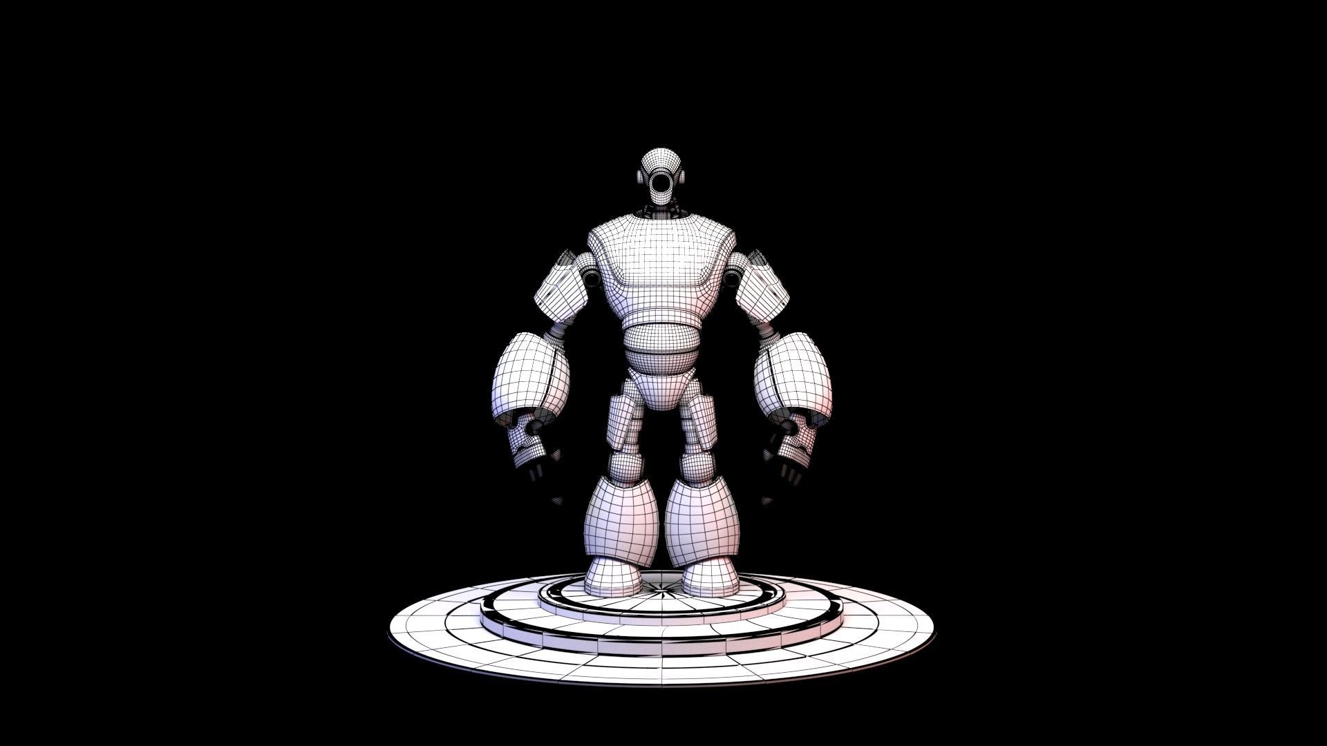 Android Mecha 3D model_3