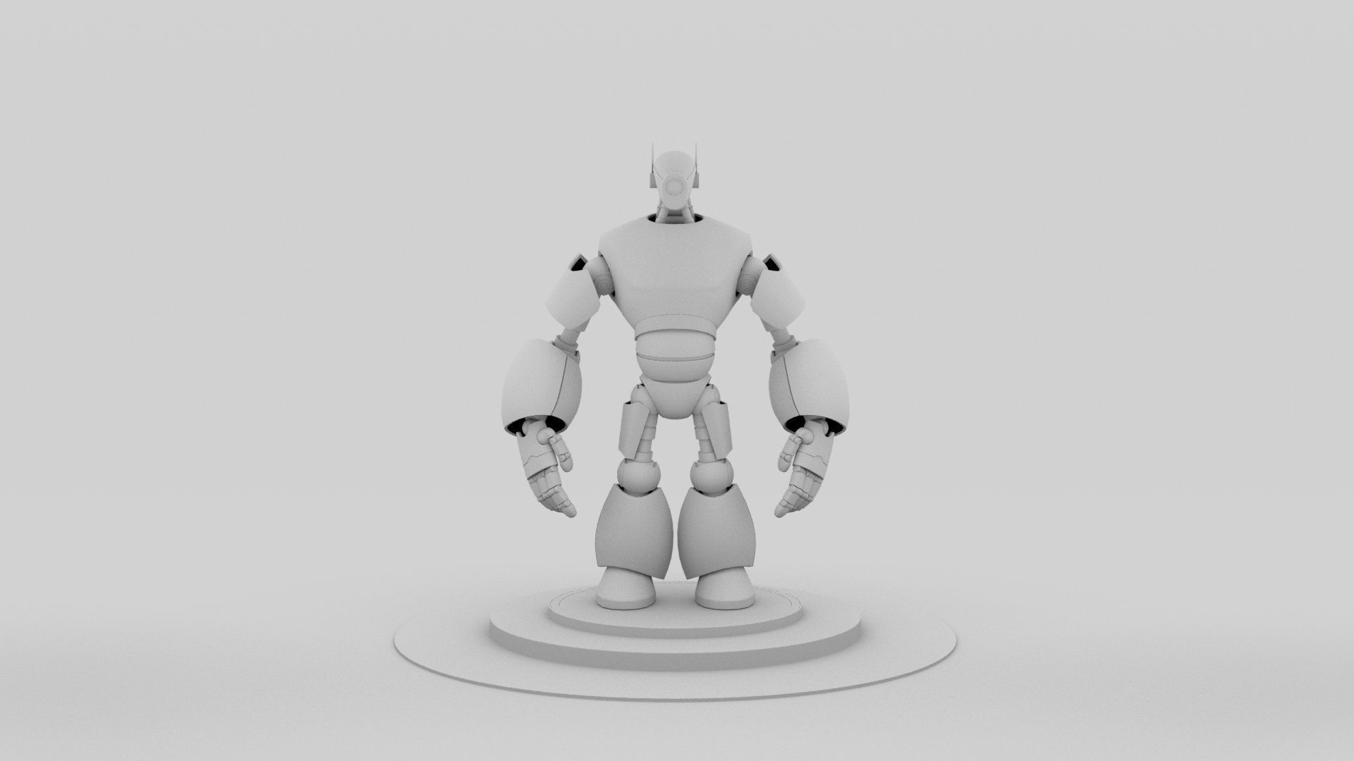 Android Mecha 3D model_2