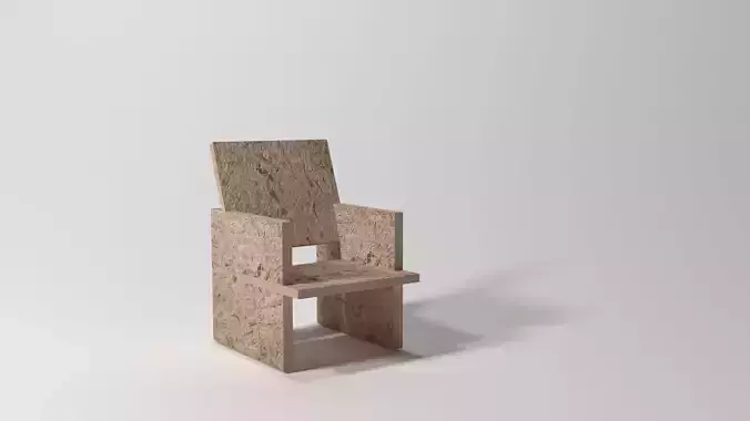 Primitive Knockdown Wood Chair