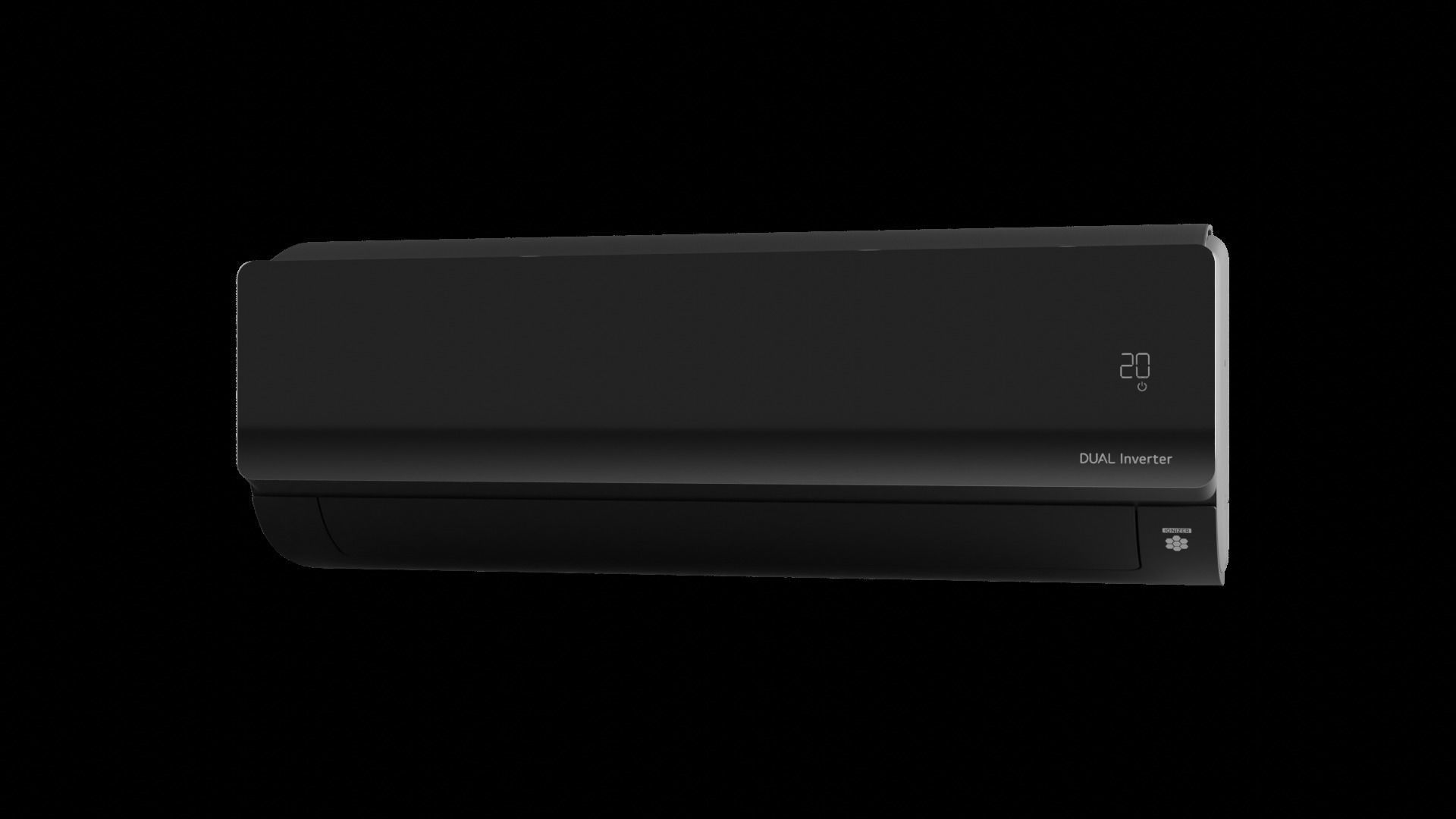 Air conditioner LG AC09BQ 3d model for blender 3D model_21