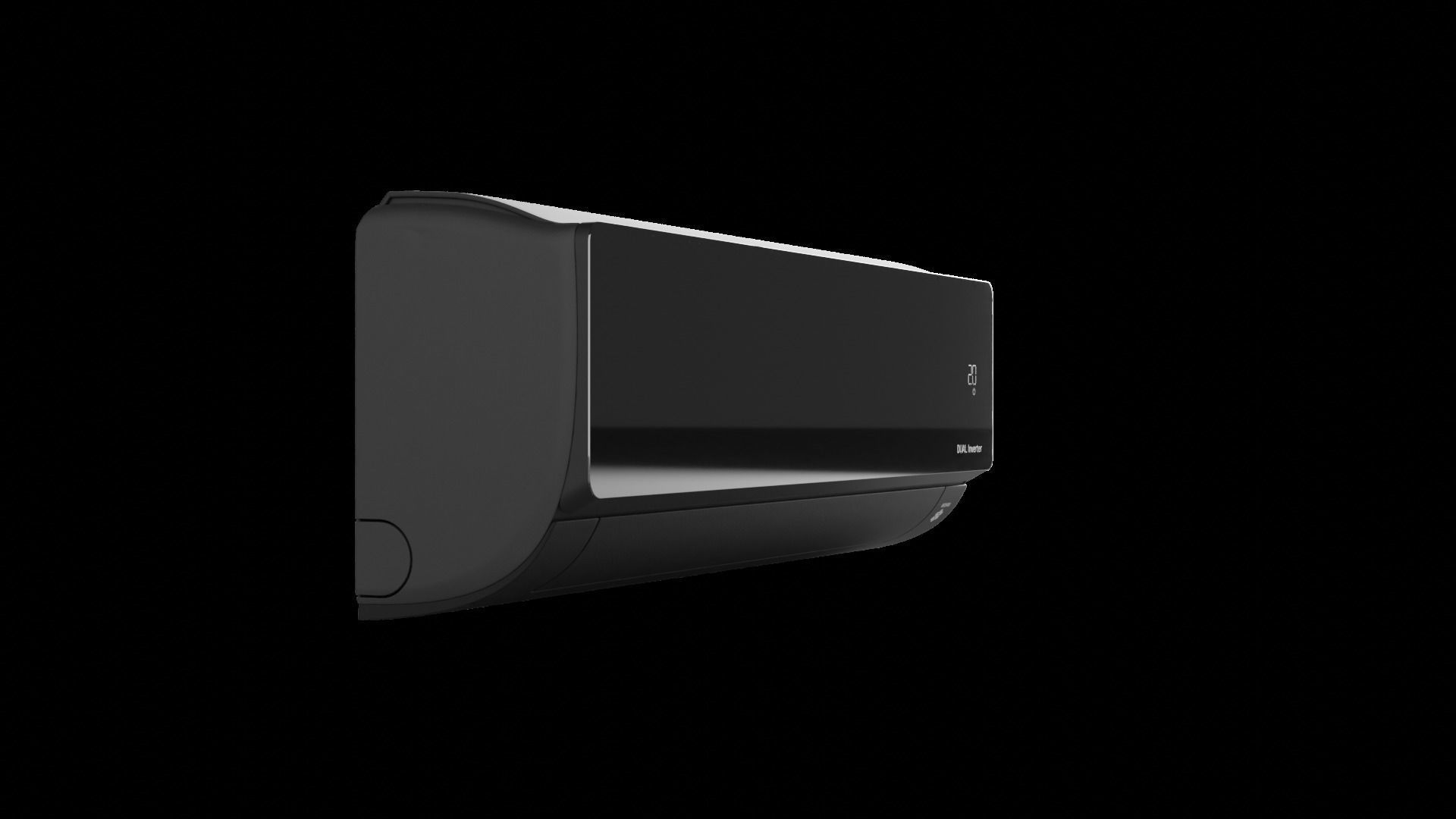 Air conditioner LG AC09BQ 3d model for blender 3D model_11