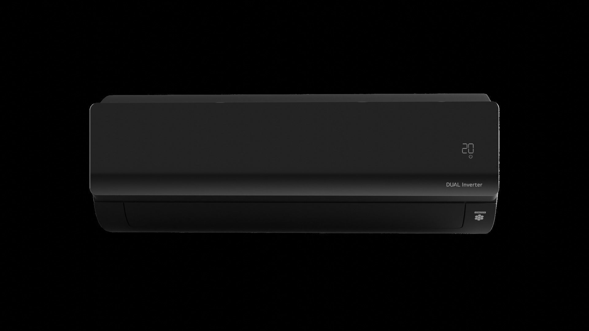 Air conditioner LG AC09BQ 3d model for blender 3D model_19