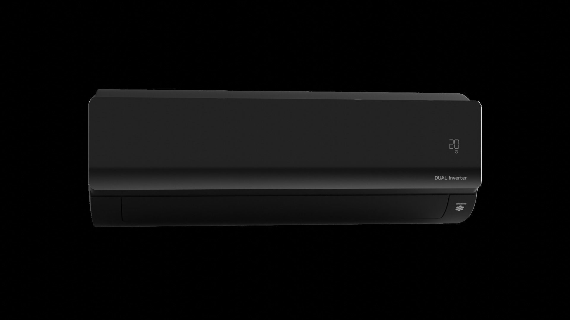 Air conditioner LG AC09BQ 3d model for blender 3D model_22