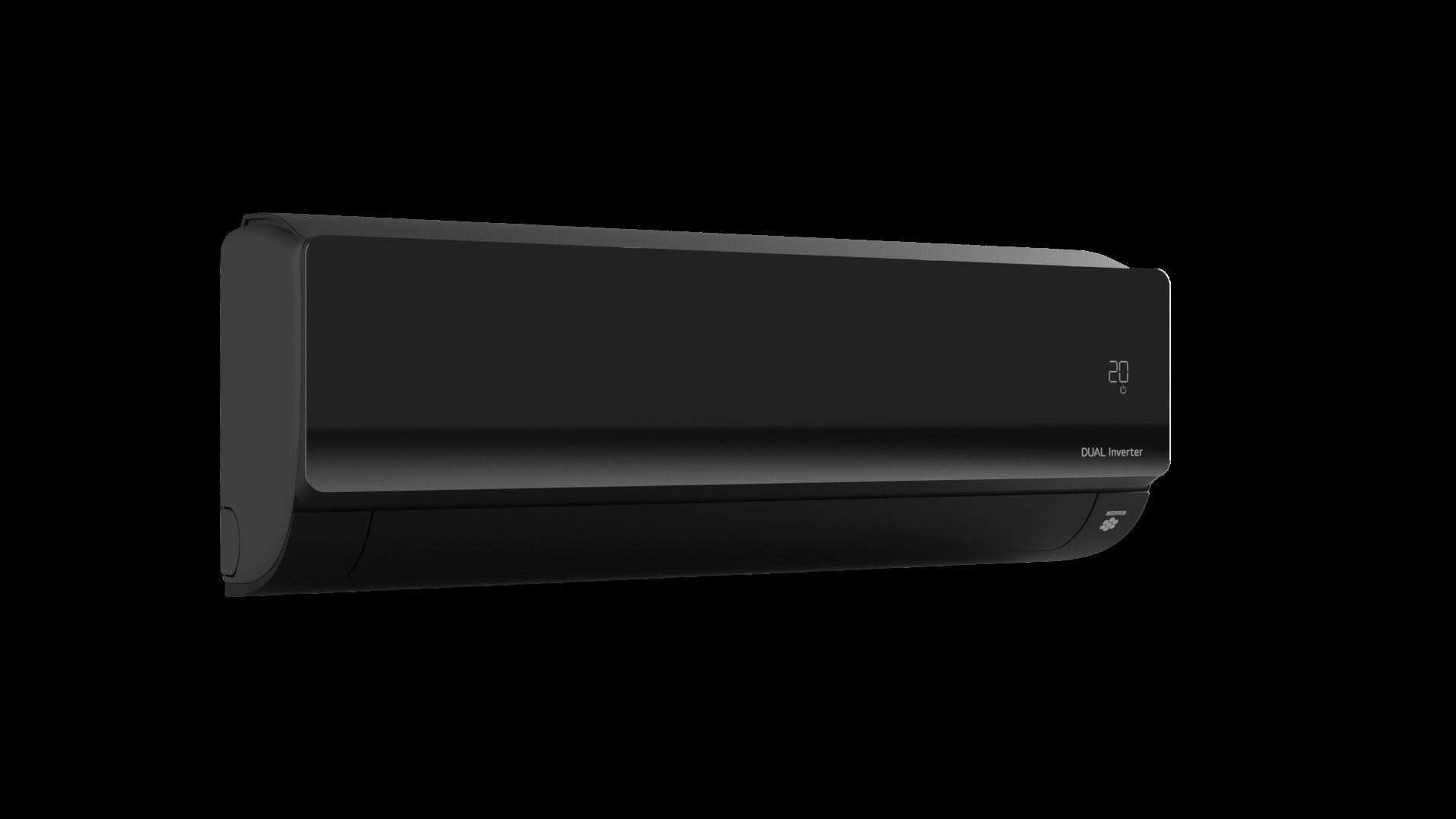 Air conditioner LG AC09BQ 3d model for blender 3D model_23