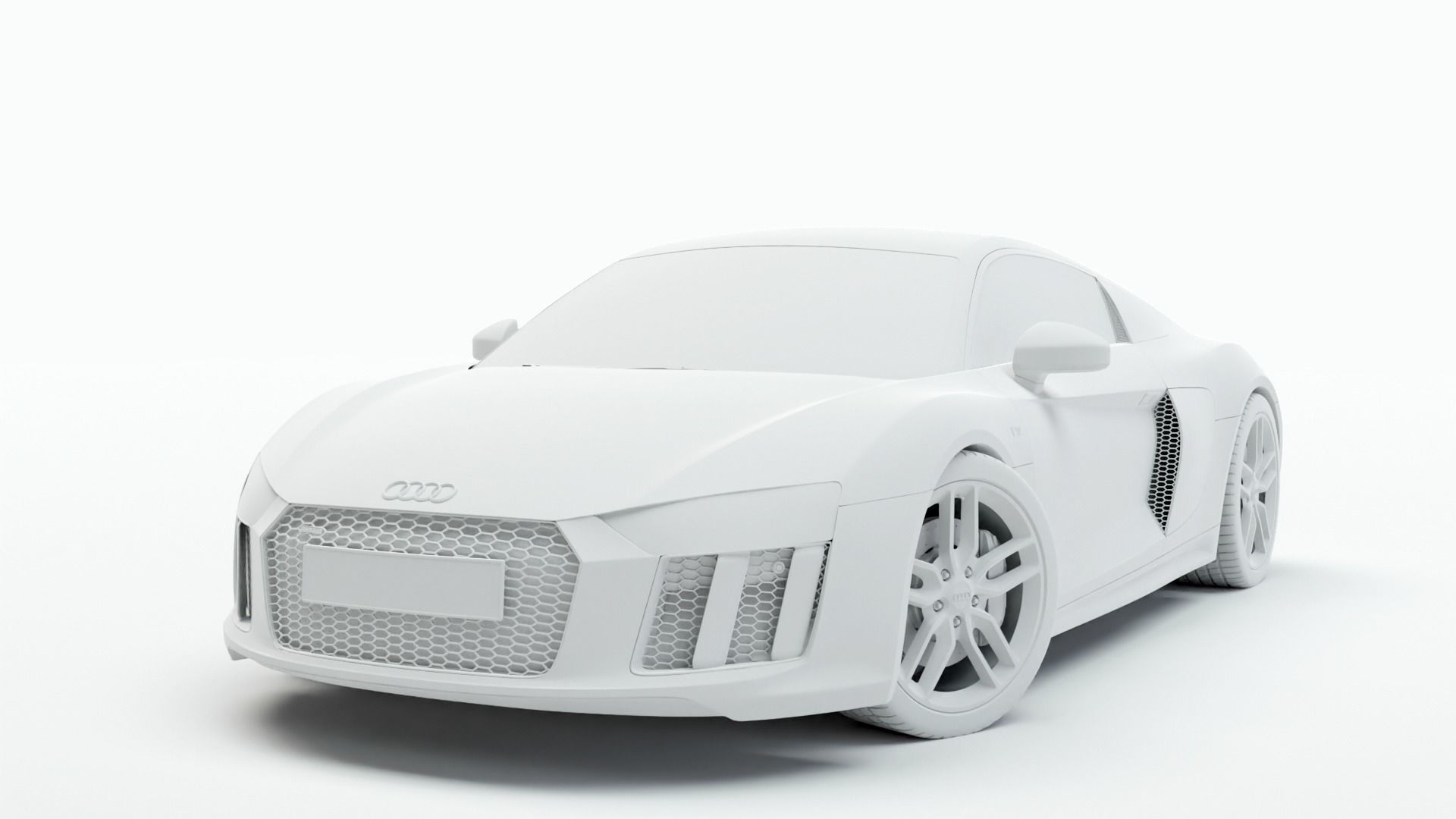 Audi R8 2016 - Rigged 3D model_15