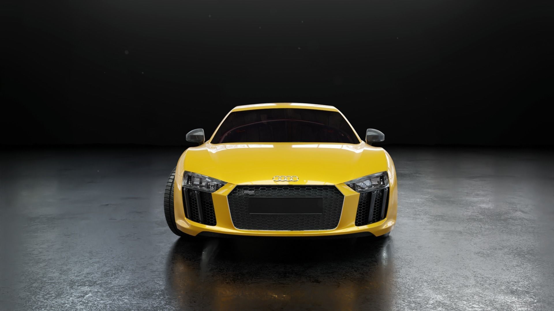 Audi R8 2016 - Rigged 3D model_22