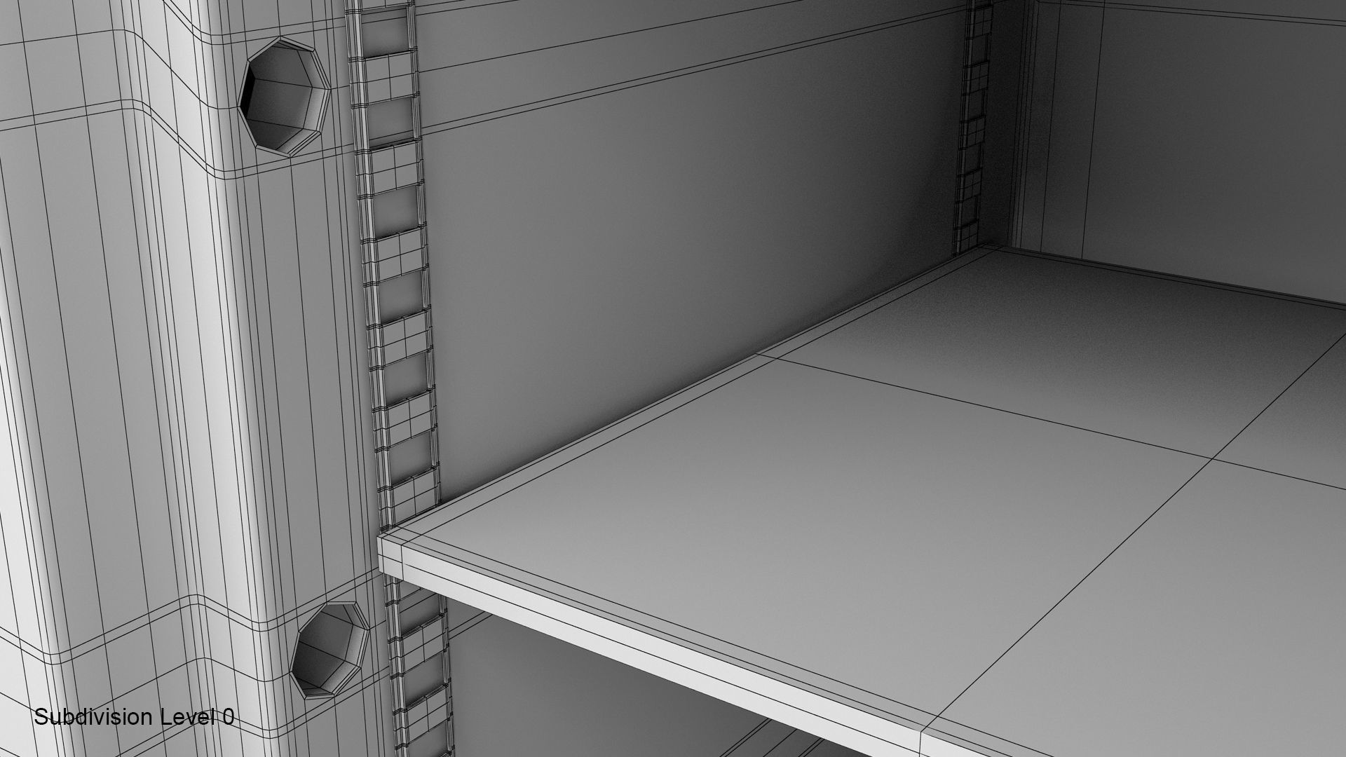 Steel safe 3D model_23