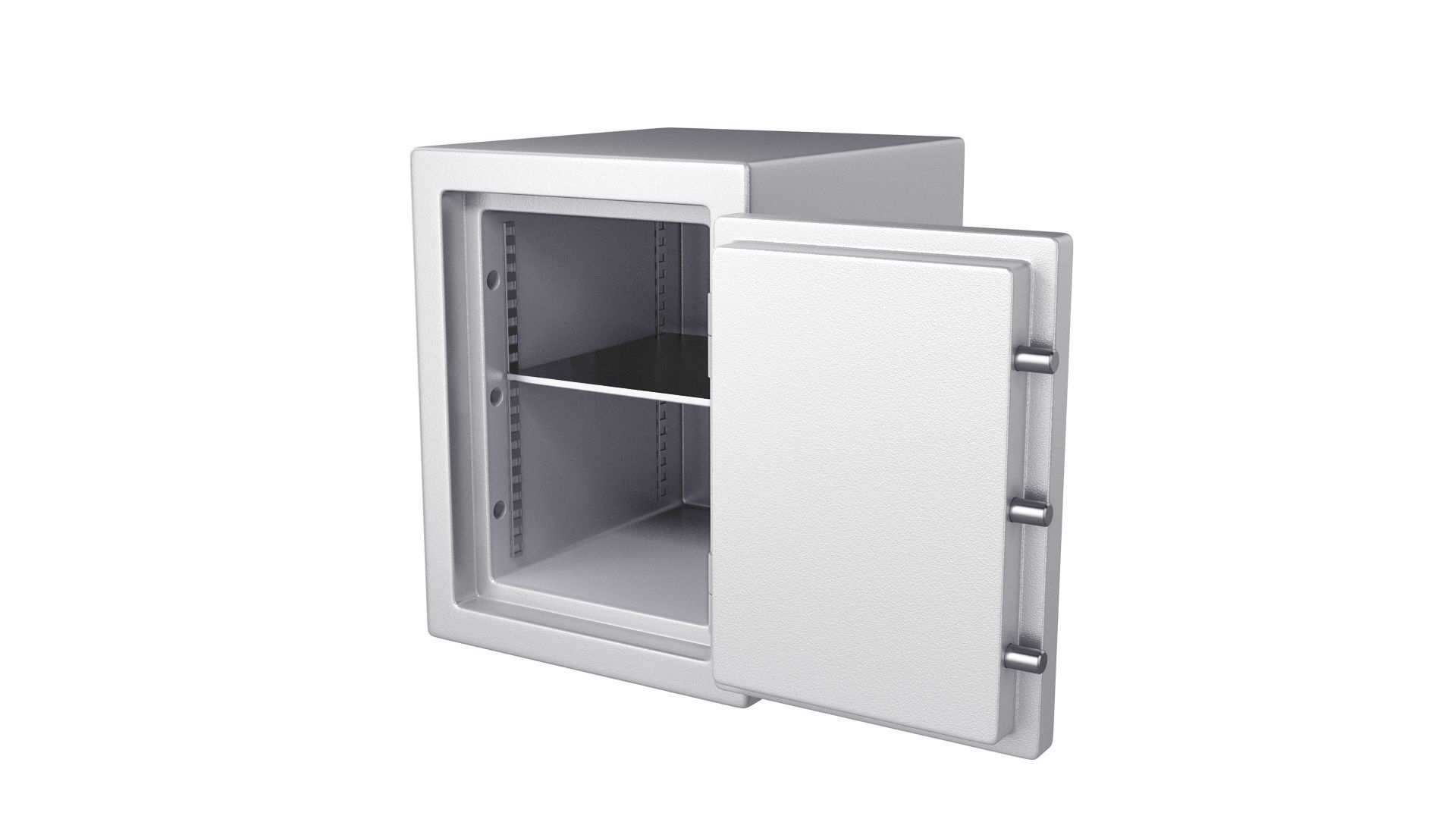 Steel safe 3D model_11