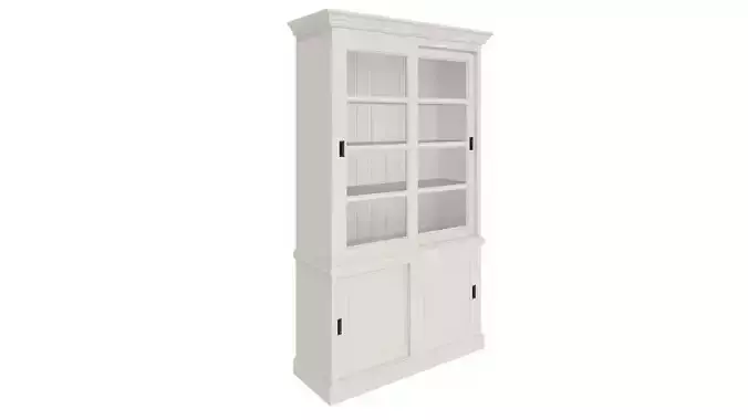 White cabinets