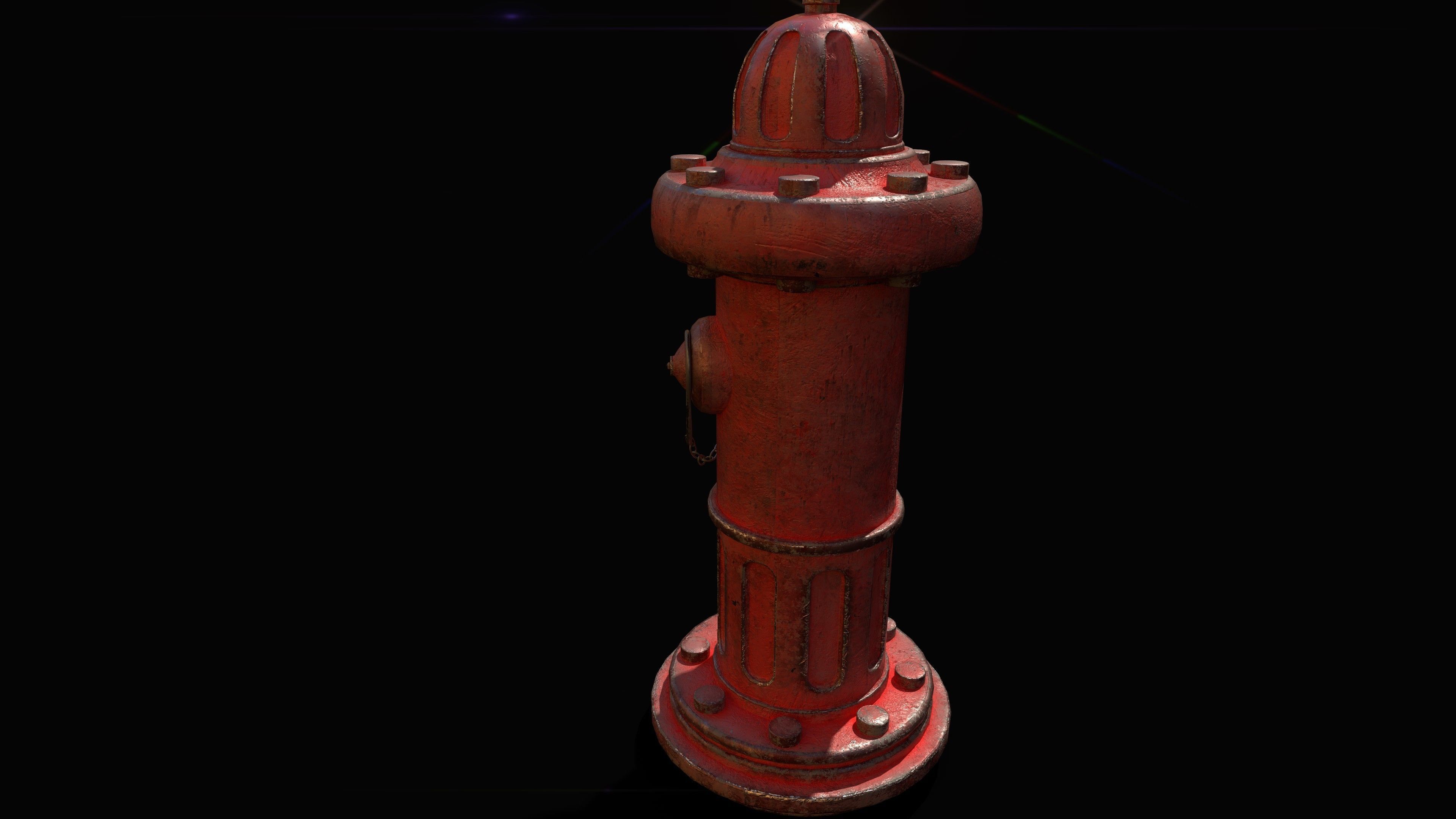 Fire Hydrant 3D model_3