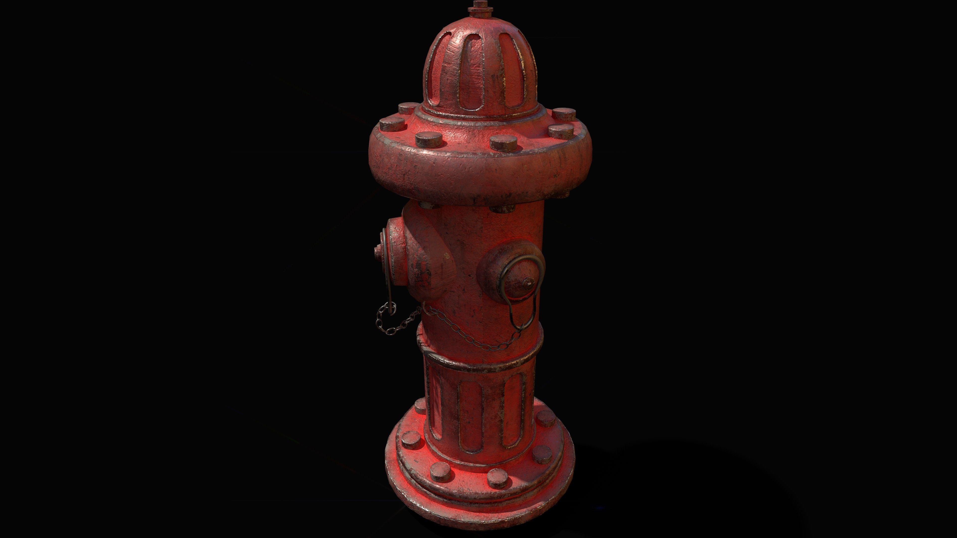 Fire Hydrant 3D model_1