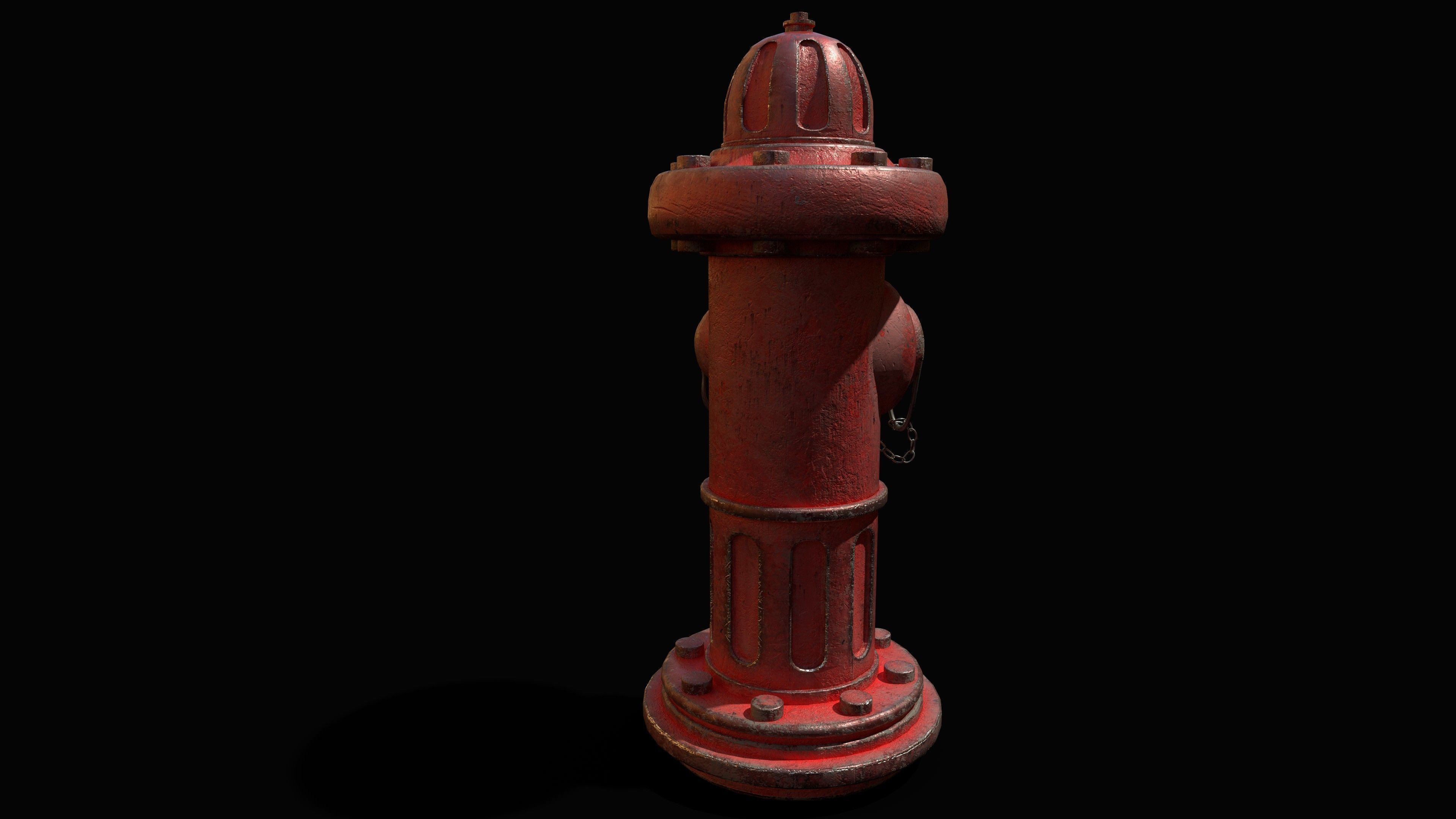 Fire Hydrant 3D model_4