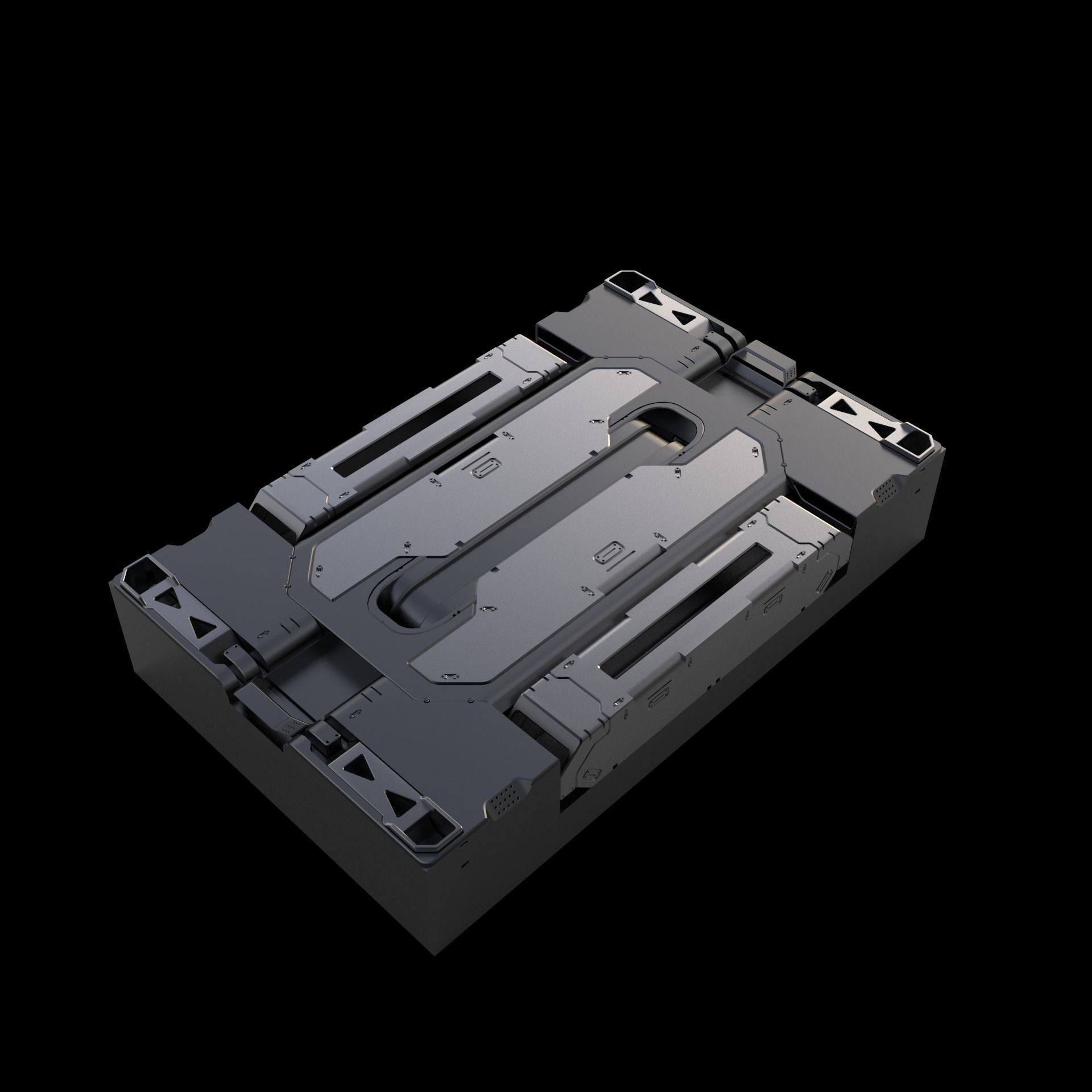 Sci-Fi Panels vol 3 3D model_12