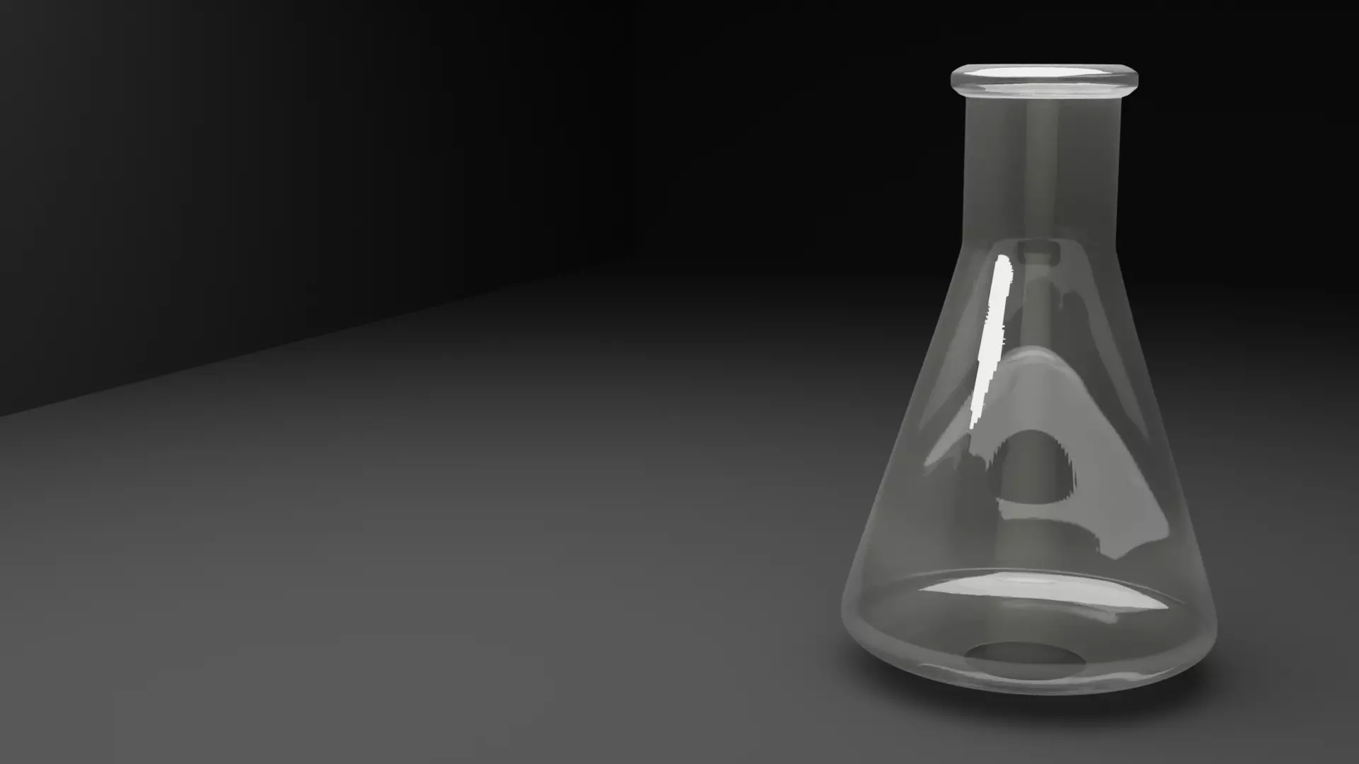 Conical Flask Free 3D model_0