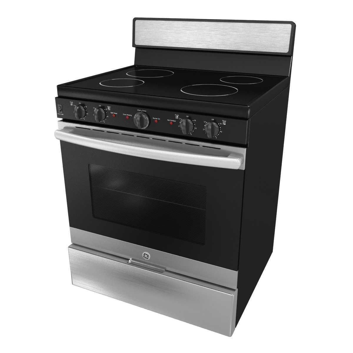 Kitchen appliances set 3D model_22