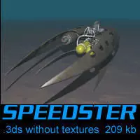 Space Ship Free 3D model