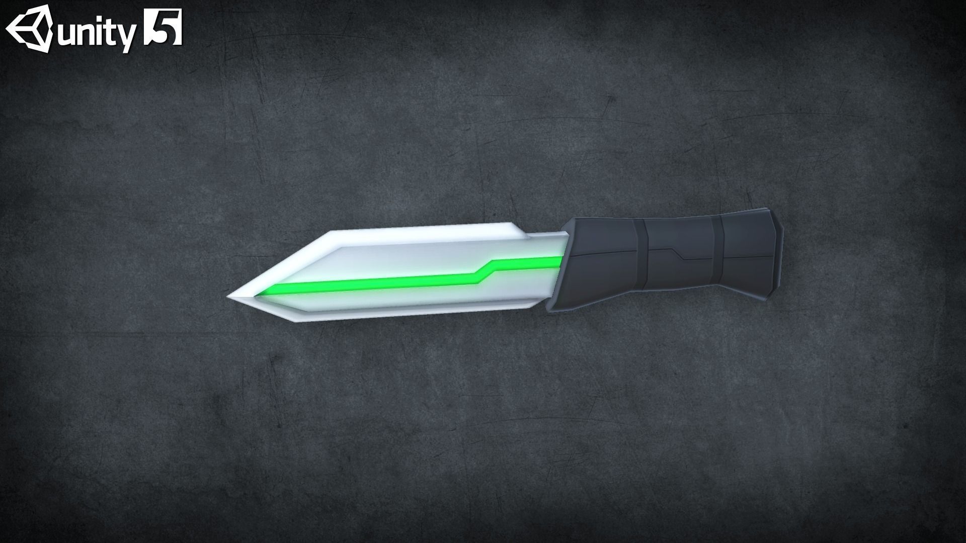 Toon Sci-fi Weapons pack Low-poly 3D model_9