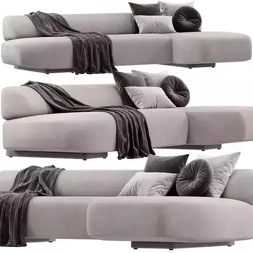 Moroso Gogan sofa 3D model
