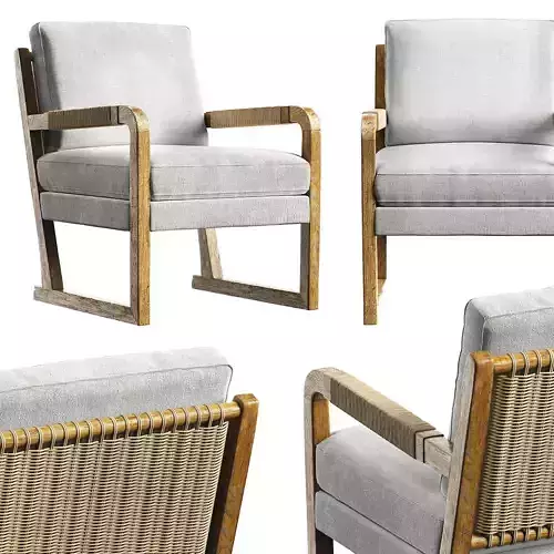 RESTORATION HARDWARE EAGAN CHAIR  3D model