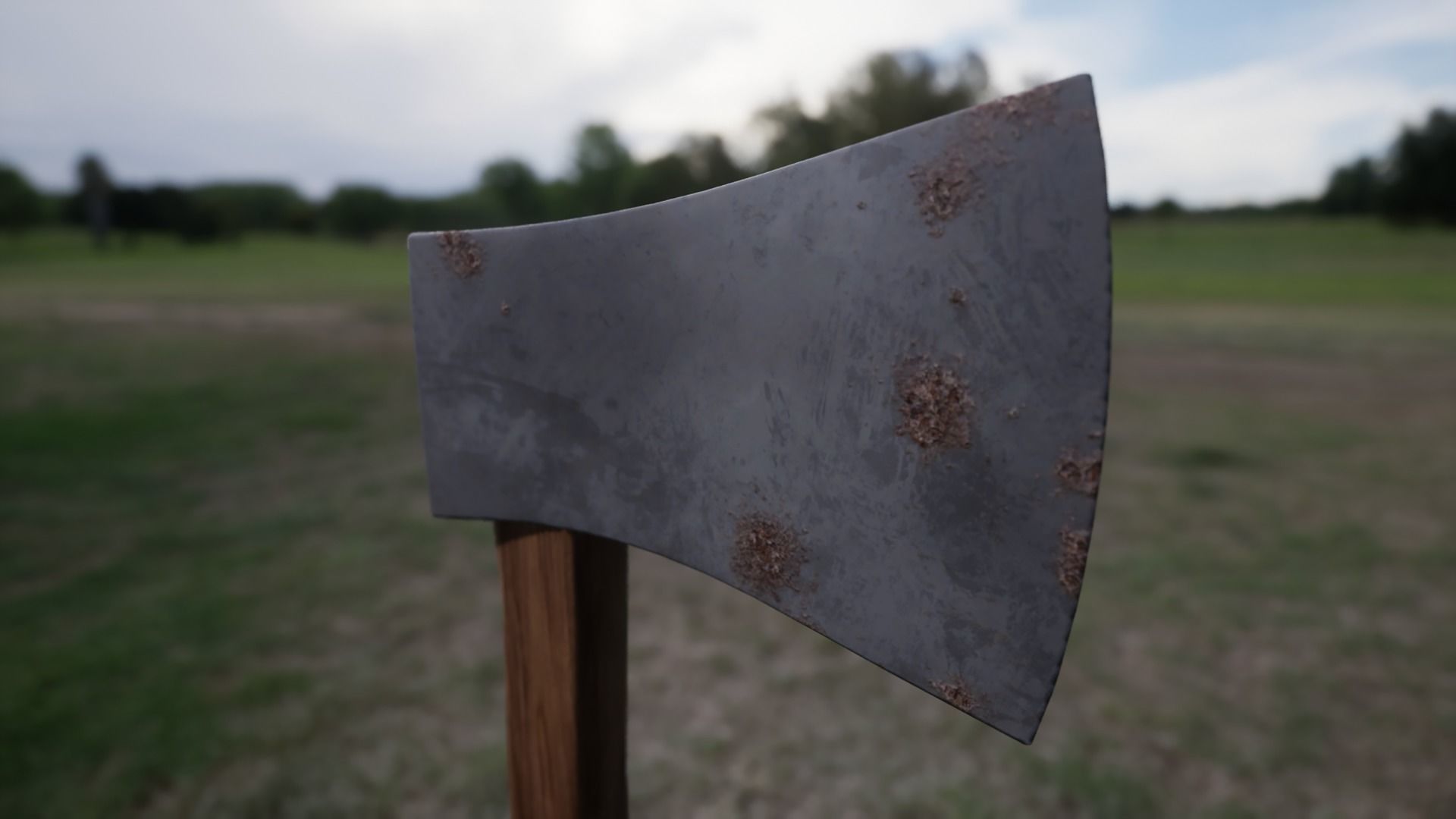 Farmer Tools Pack 3 Low-poly 3D model_4