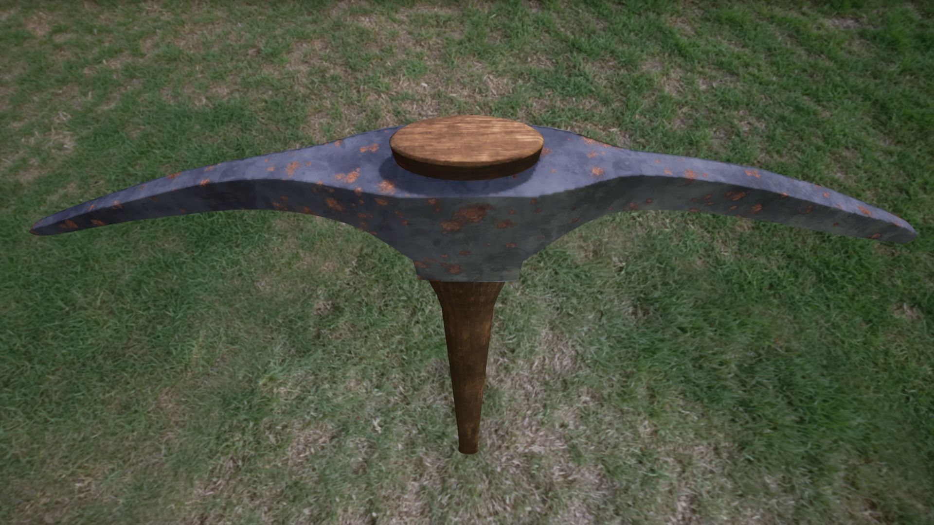 Farmer Tools Pack 3 Low-poly 3D model_9