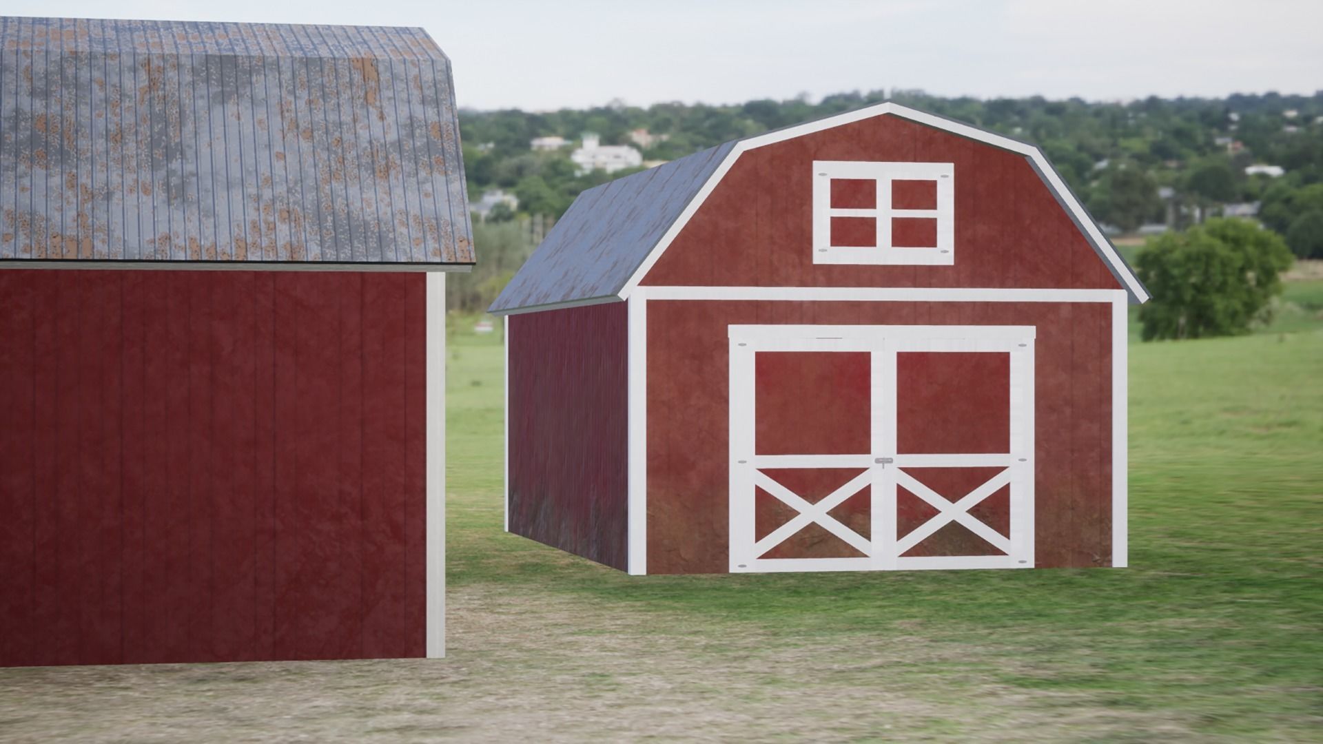 Farmer Tools Pack 3 Low-poly 3D model_3