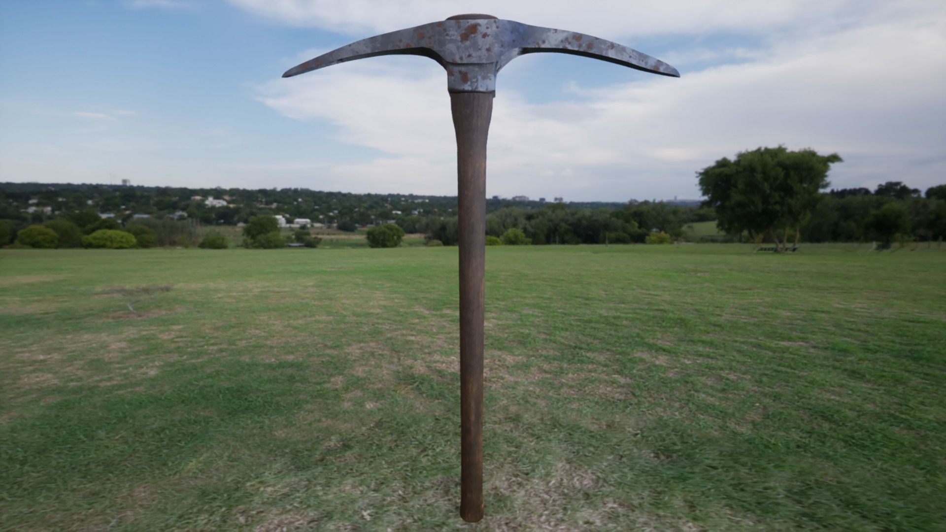 Farmer Tools Pack 3 Low-poly 3D model_7