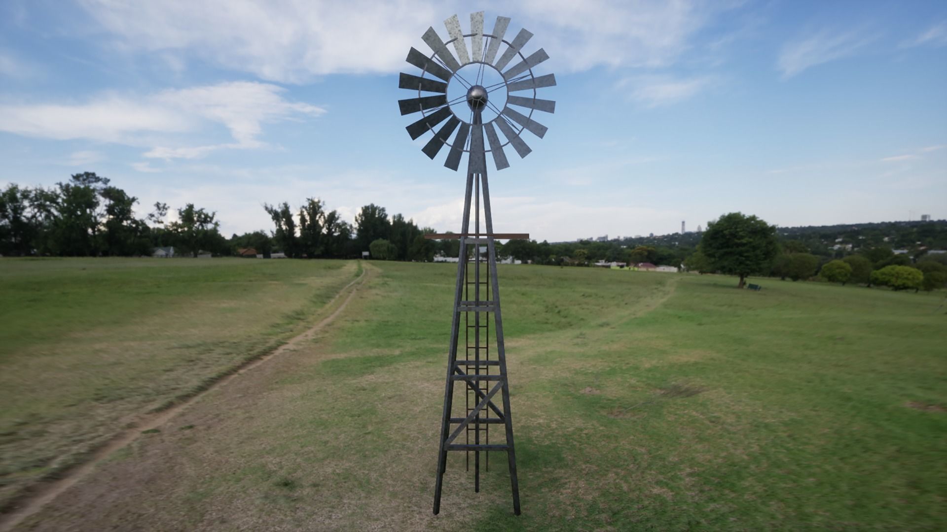 Farmer Tools Pack 3 Low-poly 3D model_23