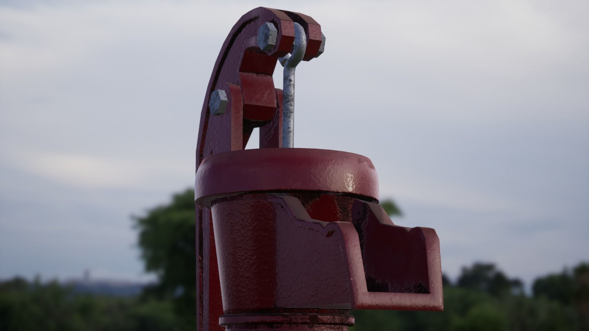 Farmer Tools Pack 3 Low-poly 3D model_10