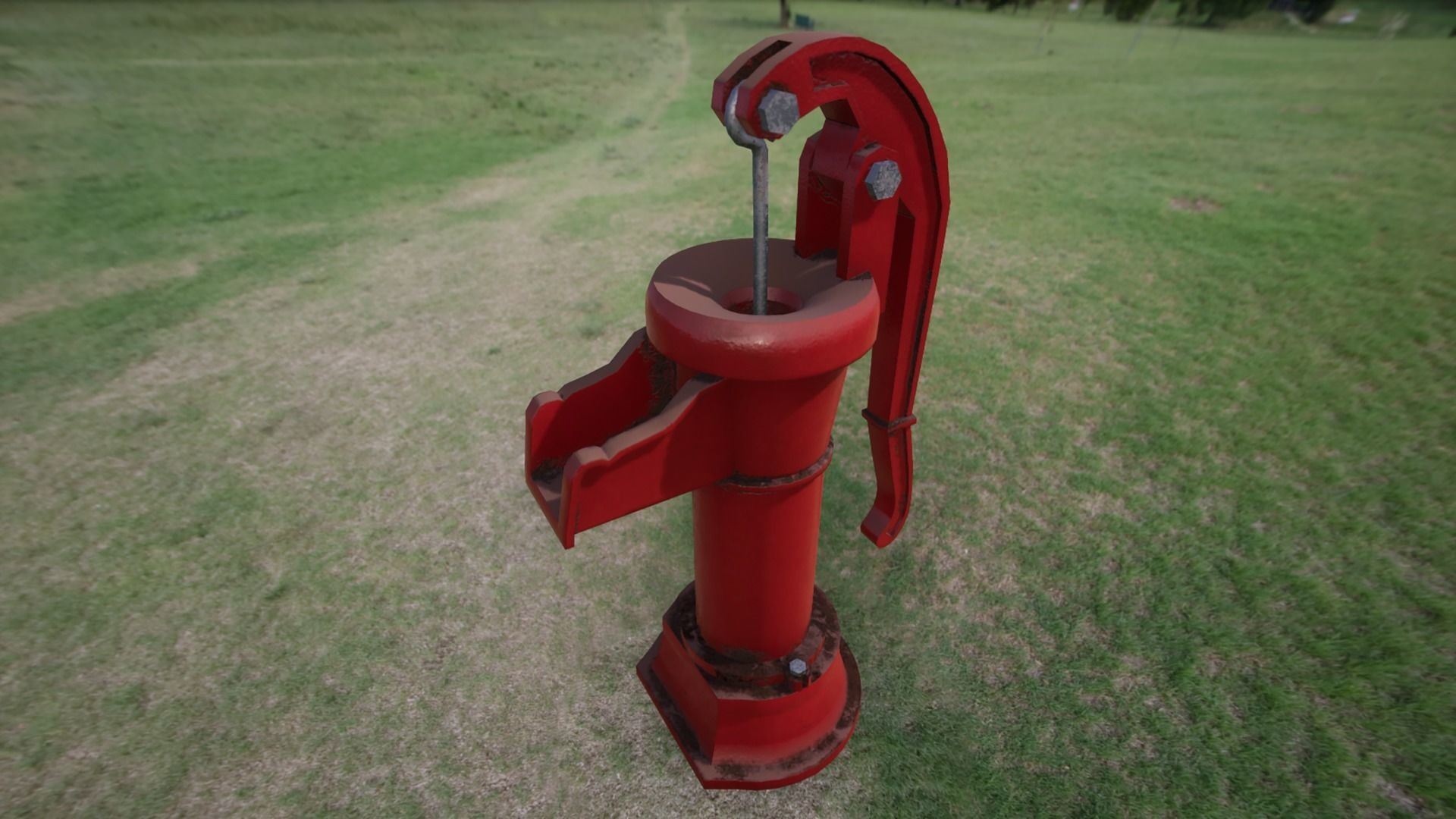 Farmer Tools Pack 3 Low-poly 3D model_6