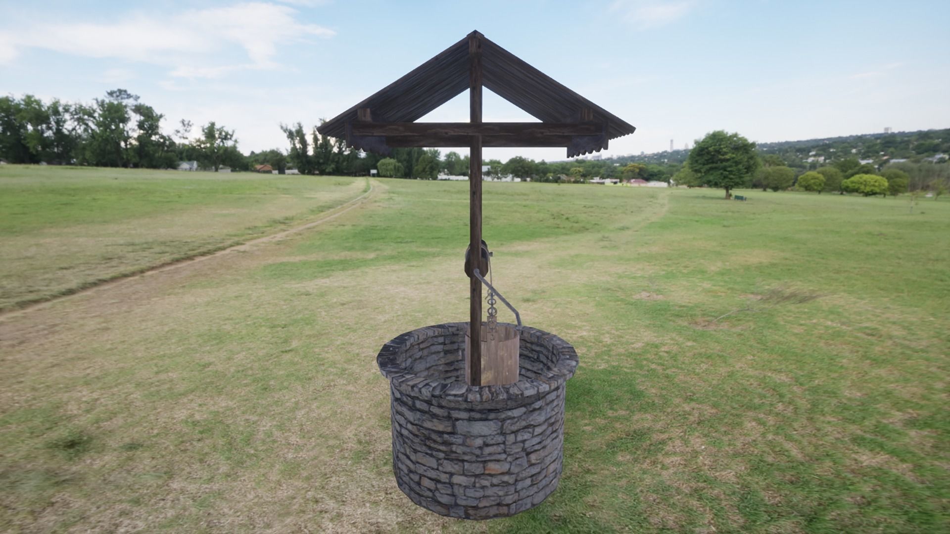 Farmer Tools Pack 3 Low-poly 3D model_20