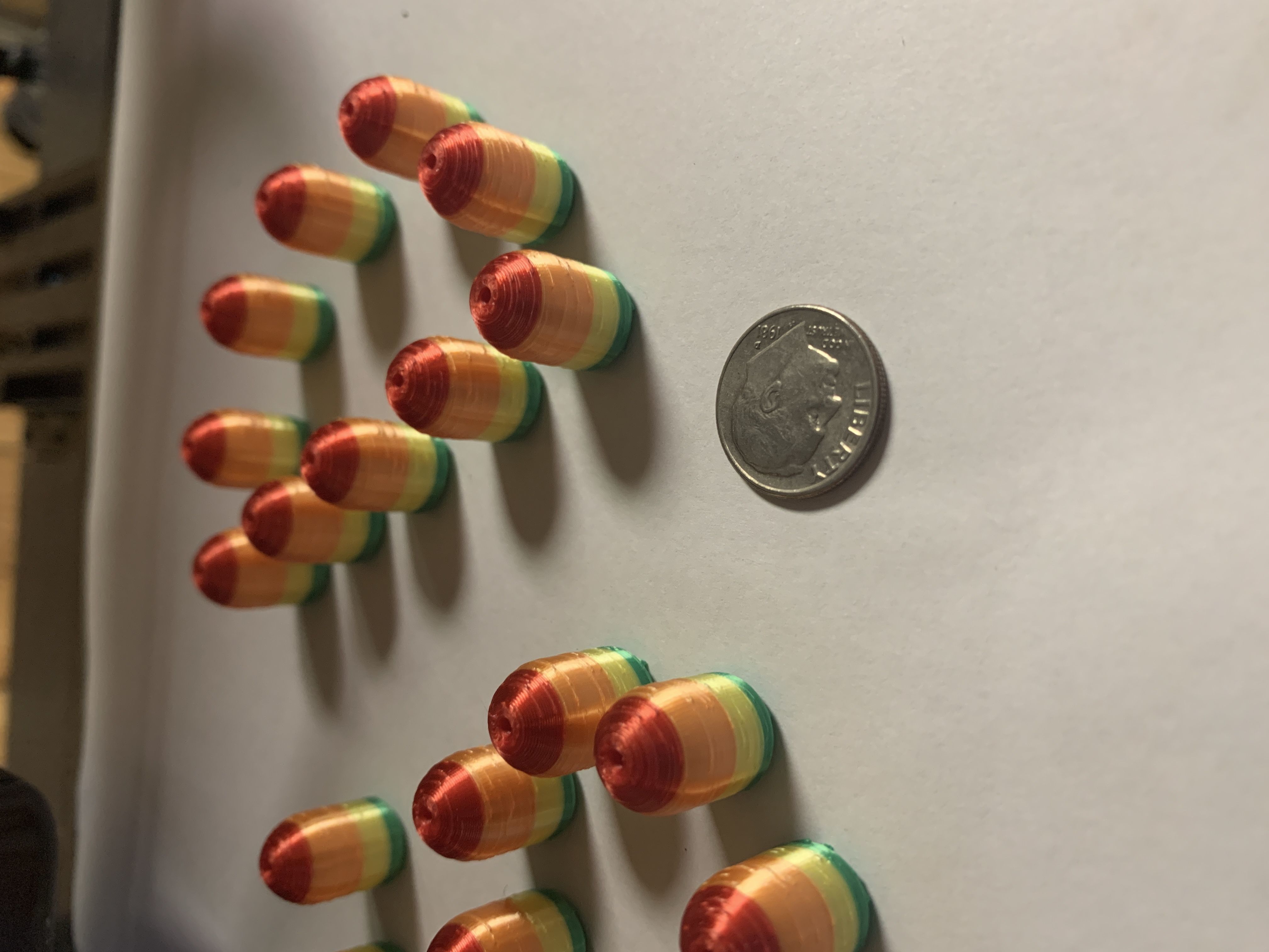 BulletFloat rainbow ball 3D print model_1