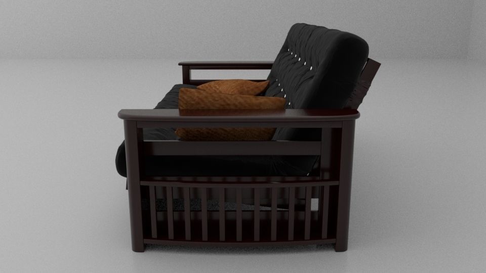 A Modern Sofa 3D model_3