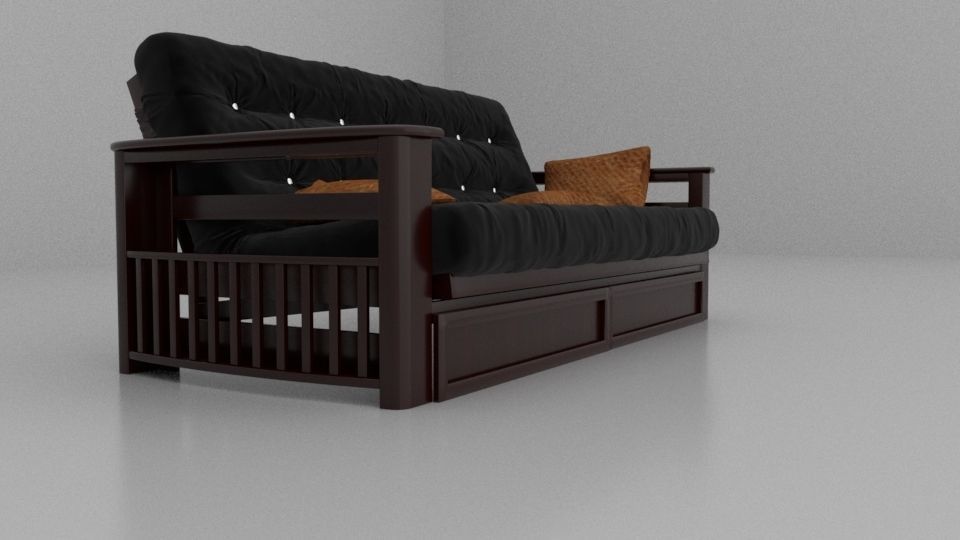 A Modern Sofa 3D model_6