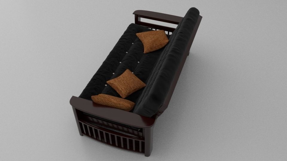 A Modern Sofa 3D model_4