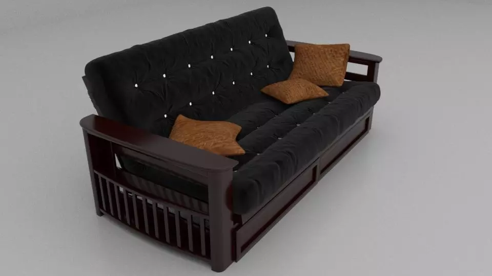 A Modern Sofa 3D model_0
