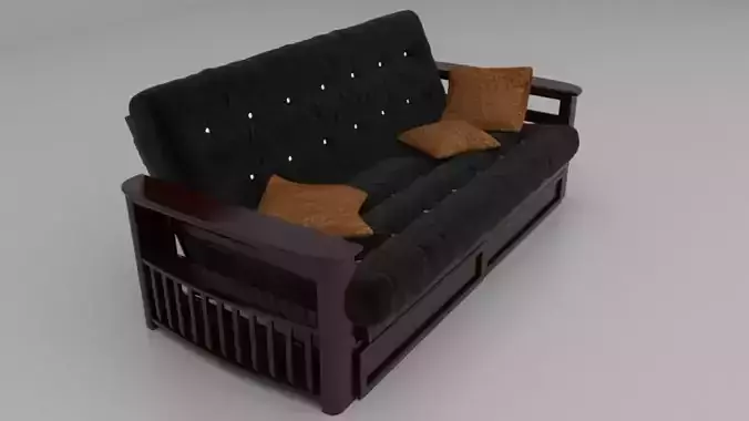A Modern Sofa 3D model