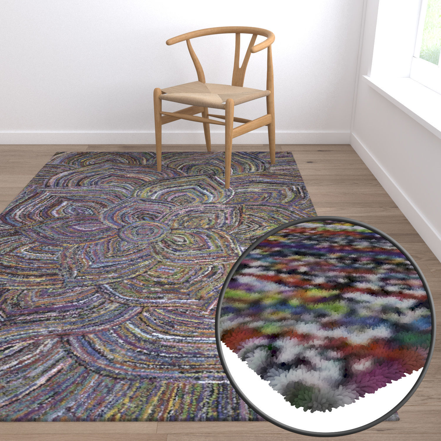 Rug Set 354 3D model_5