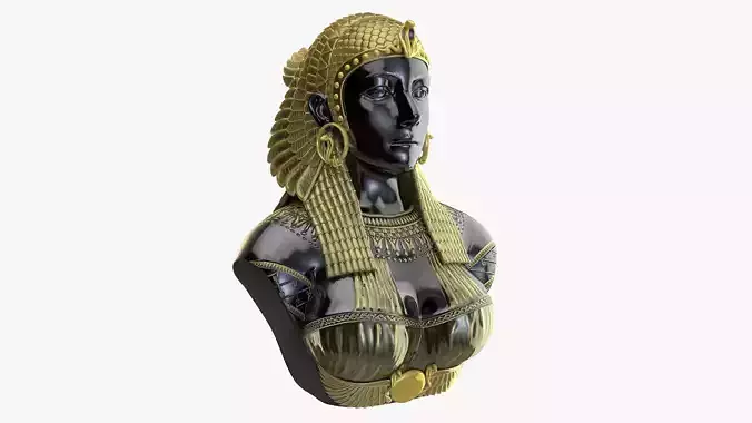 Cleopatra egyptian bust