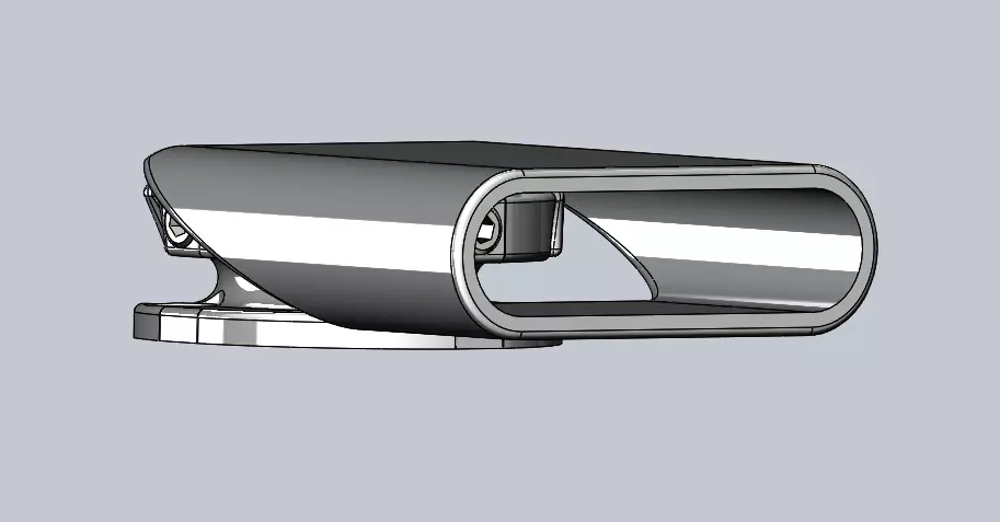ALP Adjustable Grill Sensor Holder 3D print model_0
